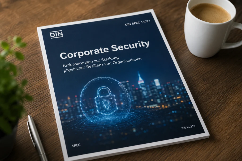 DIN SPEC 14027: Der neue Corporate-Security-Standard, der die Sicherheitslandschaft deutscher Unternehmen verändern wird